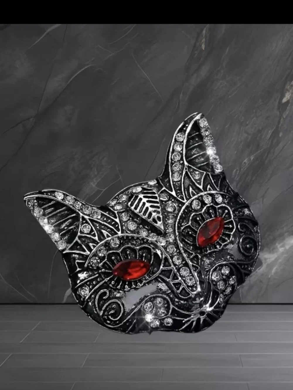 Kitty Cat Tiny Brooch NEW